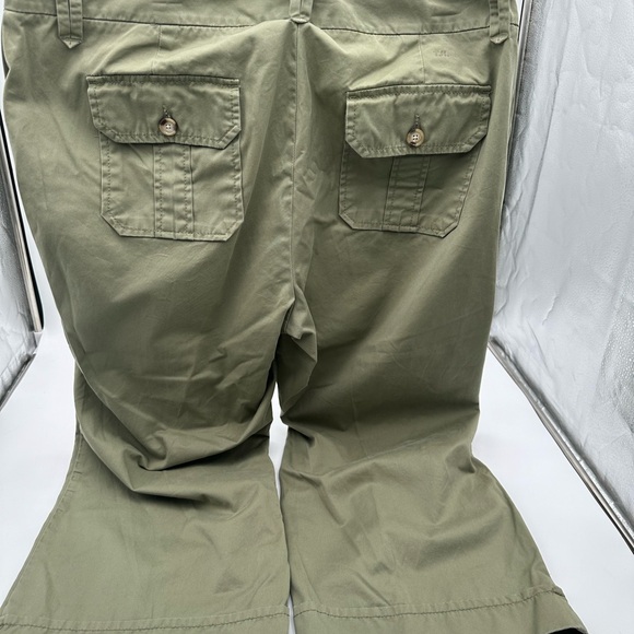 Tommy Hilfiger Capri Pants Womens Size 20 Olive Austin Fit Khaki 24.5” Inseam - Picture 11 of 15